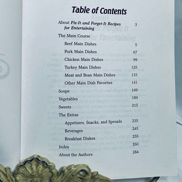 Fix-it and Forget-it Recipes for Entertaining Cookook - Picture 7 of 8